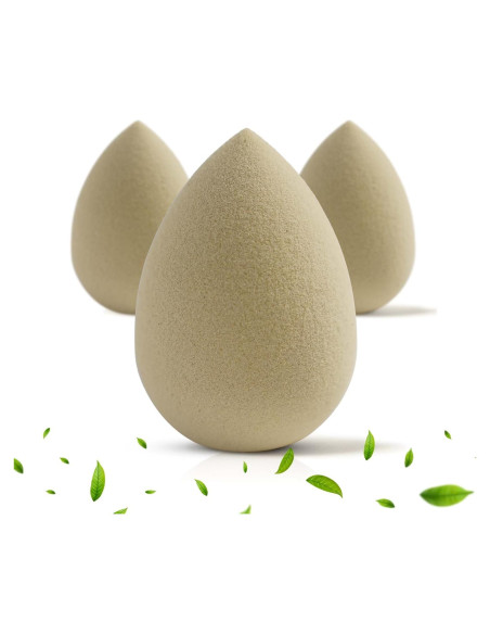 Esponja de Belleza Ecológica Bumfuzzle - 3 Unidades Beige