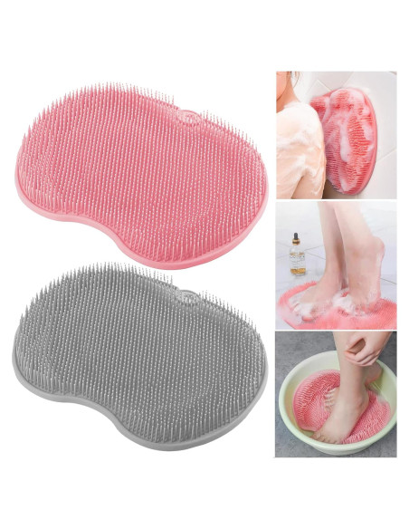 Alfombrilla Exfoliante de Silicona para Pies y Espalda - Genérico