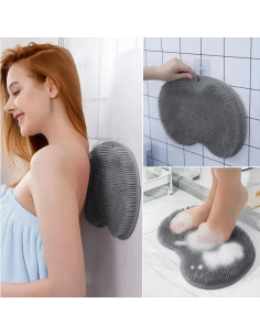 Alfombrilla Exfoliante de Silicona para Pies y Espalda - Genérico 2