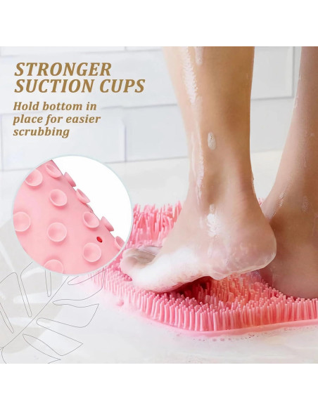 Alfombrilla Exfoliante de Silicona para Pies y Espalda - Genérico