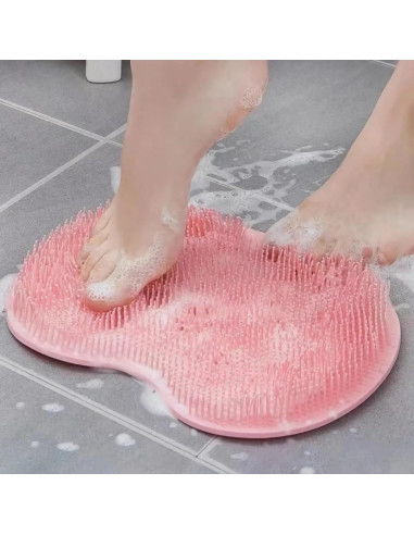 Alfombrilla Exfoliante de Silicona para Pies y Espalda - Genérico