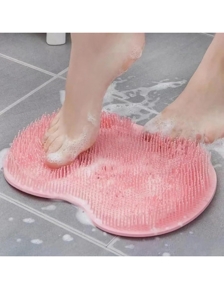 Alfombrilla Exfoliante de Silicona para Pies y Espalda - Genérico