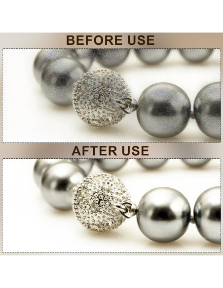 Paños de Pulido de Joyería TOYMIS 4 Piezas 20x20cm