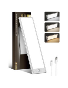 EZVALO Luz Bajo Gabinete 3000mAh 150LM con Sensor Movimiento