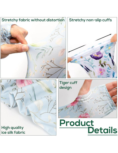 Mangas de Jardinería YUNVI Protección Solar 45-61 cm Unisex