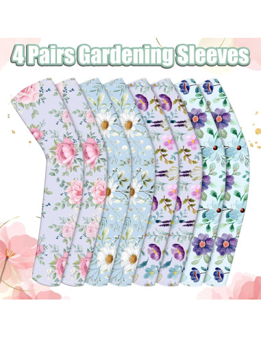 Mangas de Jardinería YUNVI Protección Solar 45-61 cm Unisex