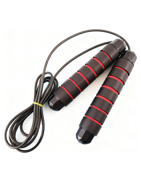 Cuerda de Salto Ajustable Genérico 2.74m Sin Enredos PVC