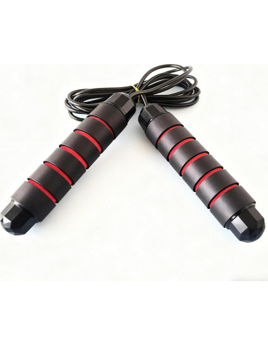 Cuerda de Salto Ajustable Genérico 2.74m Sin Enredos PVC