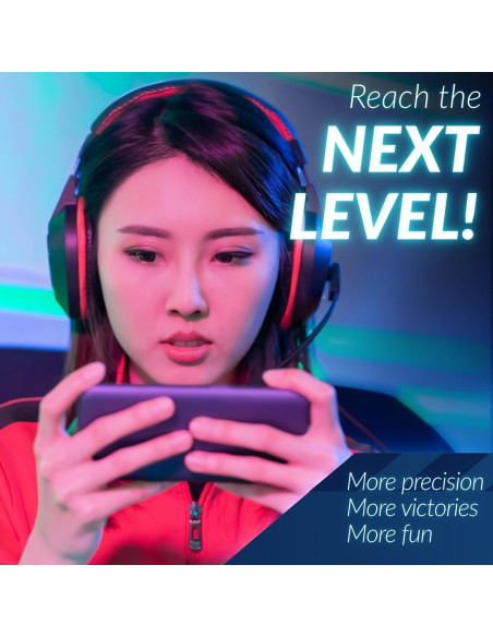 10 Dedales para Juegos Móviles RISOKA - Control Táctil Preciso