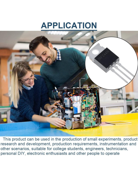 20 Transistores MOSFET IRFZ44N N-Canal 55V 49A TO-220