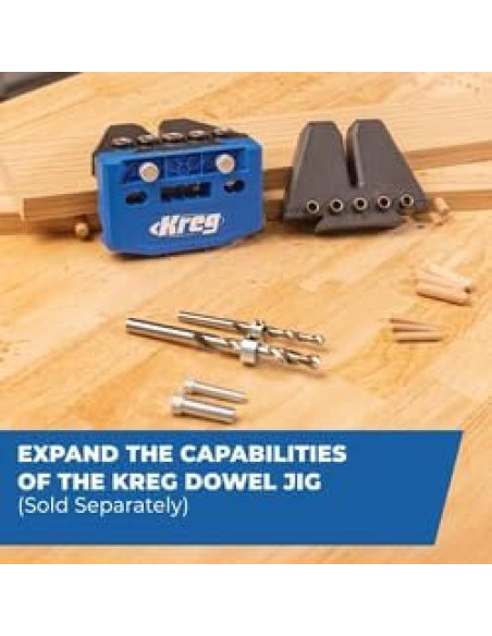 Kit de Mejora de Plantilla de Dowel Kreg KHJD310 - 1/2"