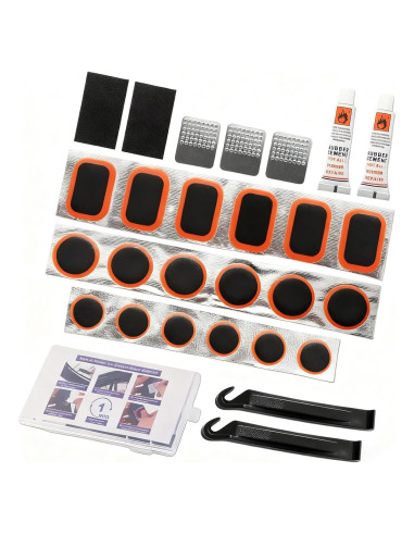 Kit de Reparación de Neumáticos de Bicicleta Genérico 27 Pcs