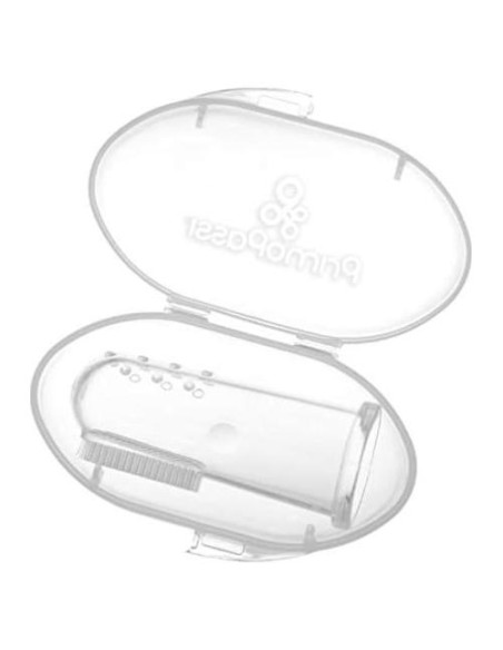 Cepillo de Dientes de Silicona Primo Passi para Bebé con Estuche