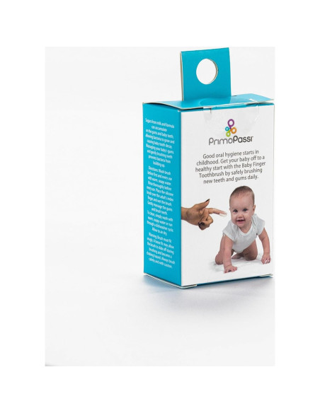 Cepillo de Dientes de Silicona Primo Passi para Bebé con Estuche