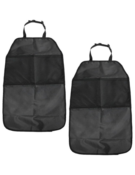Protector de Asiento Trasero Tioollev 2PCS Impermeable Negro