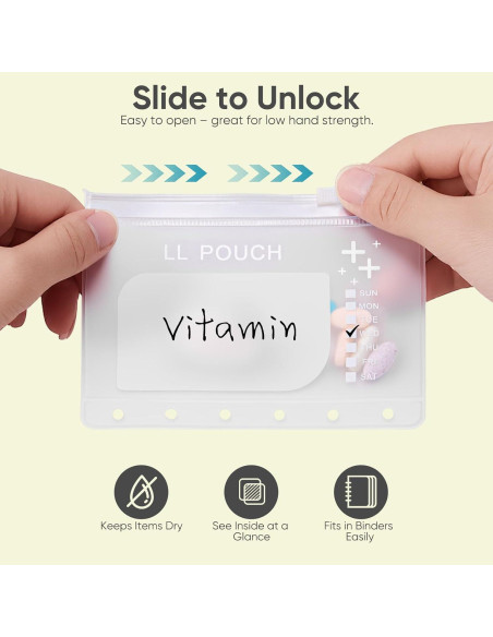 Bolsas Reutilizables para Pastillas Lerine - 7 Unidades Verde