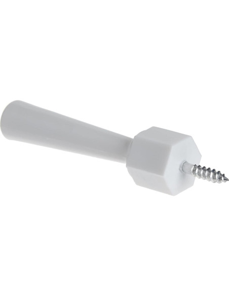 Paquete de 3 Paradas de Puerta Suaves Mommys Helper, Blanco