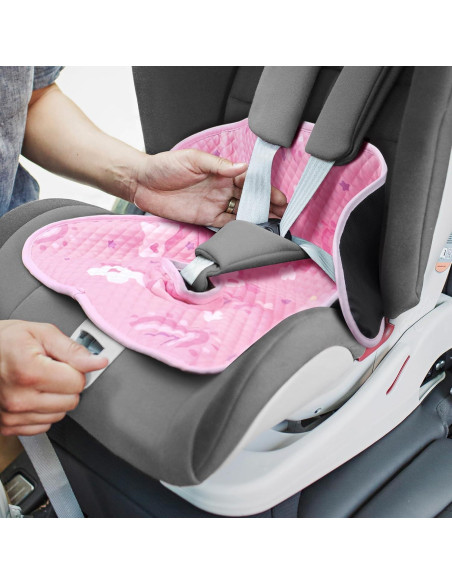 Protector de Asiento de Coche Impermeable INFANZIA Rosa