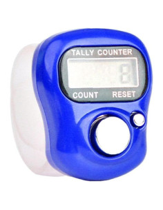 Contador Digital de Mano Zhuluck LED Azul para Golf y Deportes