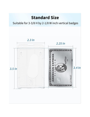 Soporte Vertical Pawfly para 2 Tarjetas - Transparente PC