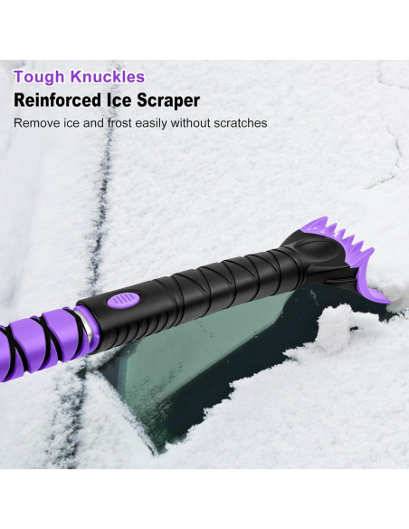 Cepillo de Nieve HEEYA 121.92 cm con Raspador de Hielo