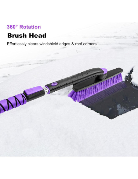 Cepillo de Nieve HEEYA 121.92 cm con Raspador de Hielo