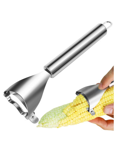 Pelador de Maíz Wahijihe de Acero Inoxidable Ergonómico