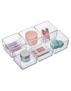 Organizadores de Cajones Apilables STORi - Set de 6 Transparentes