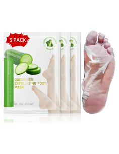 Mascarilla Exfoliante para Pies FLYLEAF - Hidratante y Suave (3 Pzas)