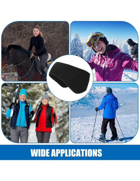 Banda Calentadora de Orejas Zhehao 30 Pcs Forro Polar