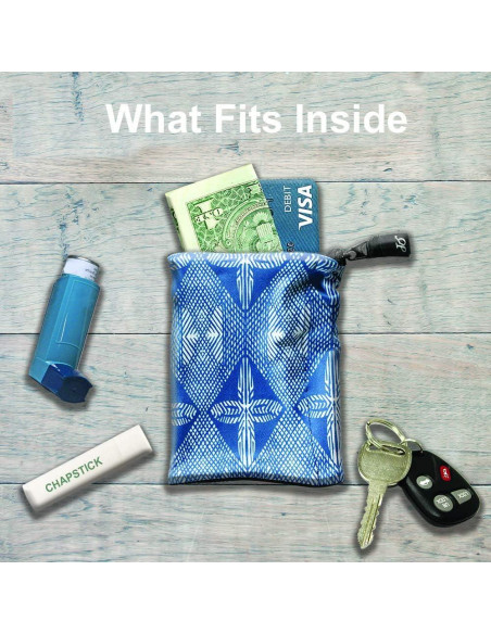 Billetera de Muñeca de Viaje JourneyOut Marrón/Negro