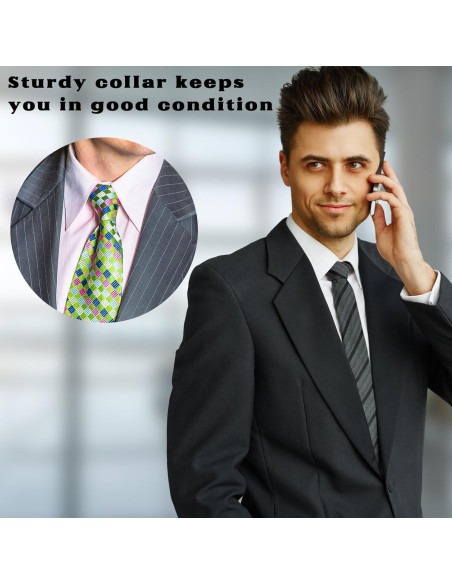 100 Soportes para Cuello de Camisa Polo Maxqzin - Antideformación