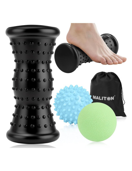 Set de Masaje 3-en-1 Maliton para Pies y Cuerpo