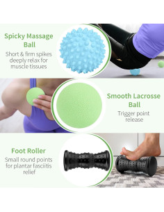 Set de Masaje 3-en-1 Maliton para Pies y Cuerpo 2