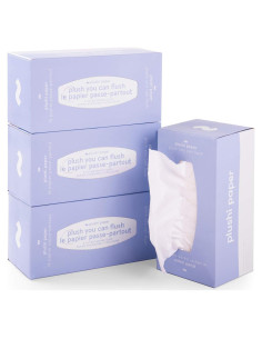 Papel Higiénico Biodegradable Plushi 4 Capas para RV 320 Toallitas