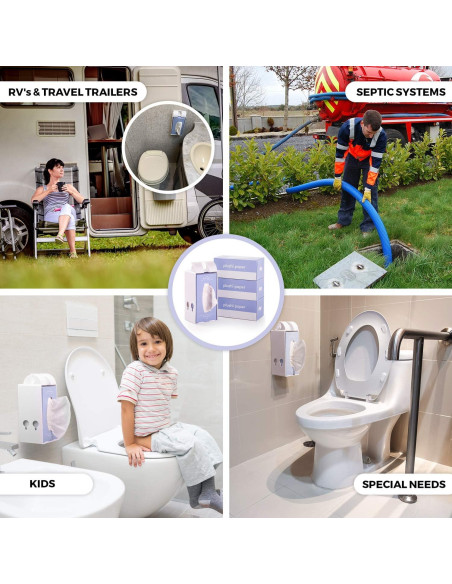 Papel Higiénico Biodegradable Plushi 4 Capas para RV 320 Toallitas