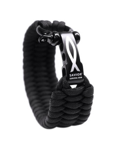 Pulsera de Paracord Ajustable Savior Survival Gear 22.86 cm