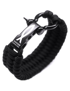 Pulsera de Paracord Ajustable Savior Survival Gear 22.86 cm 2