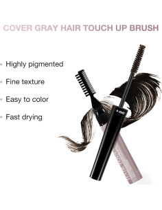 Tinte Retoque Raíces Marrón Oscuro 9.92g - Lápiz Corrector 2