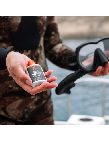 GEAR AID Sea Drops Antivaho y Limpiador 35.4 ml