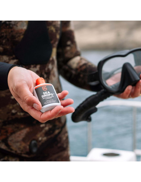 GEAR AID Sea Drops Antivaho y Limpiador 35.4 ml