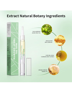 Bolígrafo Aceite para Cutículas SWETIYOU 2PCS Cuidado Uñas 2