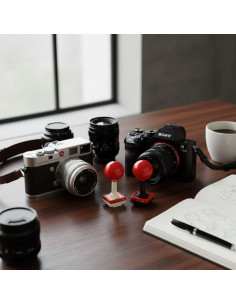 Cubierta de Zapata de Cámara ZALUNERO 2P-Shoe Mount Roja 2