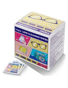 200 Toallitas de Limpieza Prehumedecidas Coldcool para Pantallas