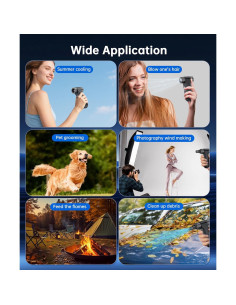 Soplador de Aire Comprimido ZAPOGO 150000RPM Inalámbrico USB 2