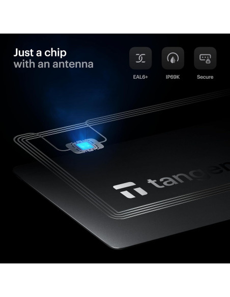 Paquete de 3 Billeteras Cripto TANGEM Wallet 2.0 - Almacenamiento Frío