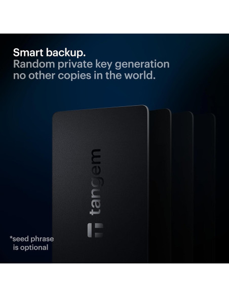 Paquete de 3 Billeteras Cripto TANGEM Wallet 2.0 - Almacenamiento Frío