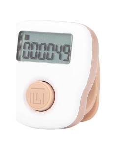 Contador Clicker USB Recargable Tally 6 Canales Blanco