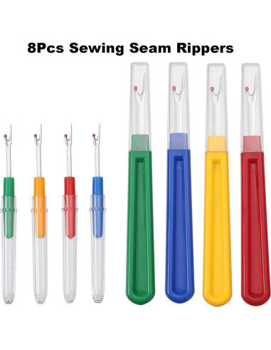 Kit de Desgarradores de Costura Borogo - 4 Grandes y 4 Pequeños