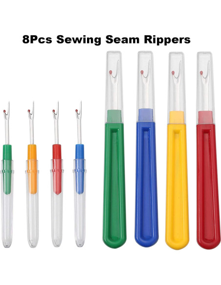 Kit de Desgarradores de Costura Borogo - 4 Grandes y 4 Pequeños